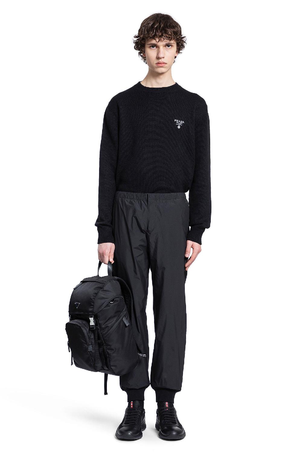 Antonioli PRADA MAN BLACK TROUSERS