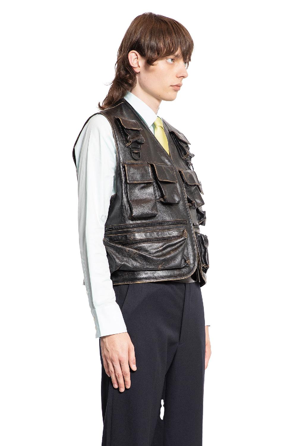 Antonioli PRADA MAN BLACK VESTS