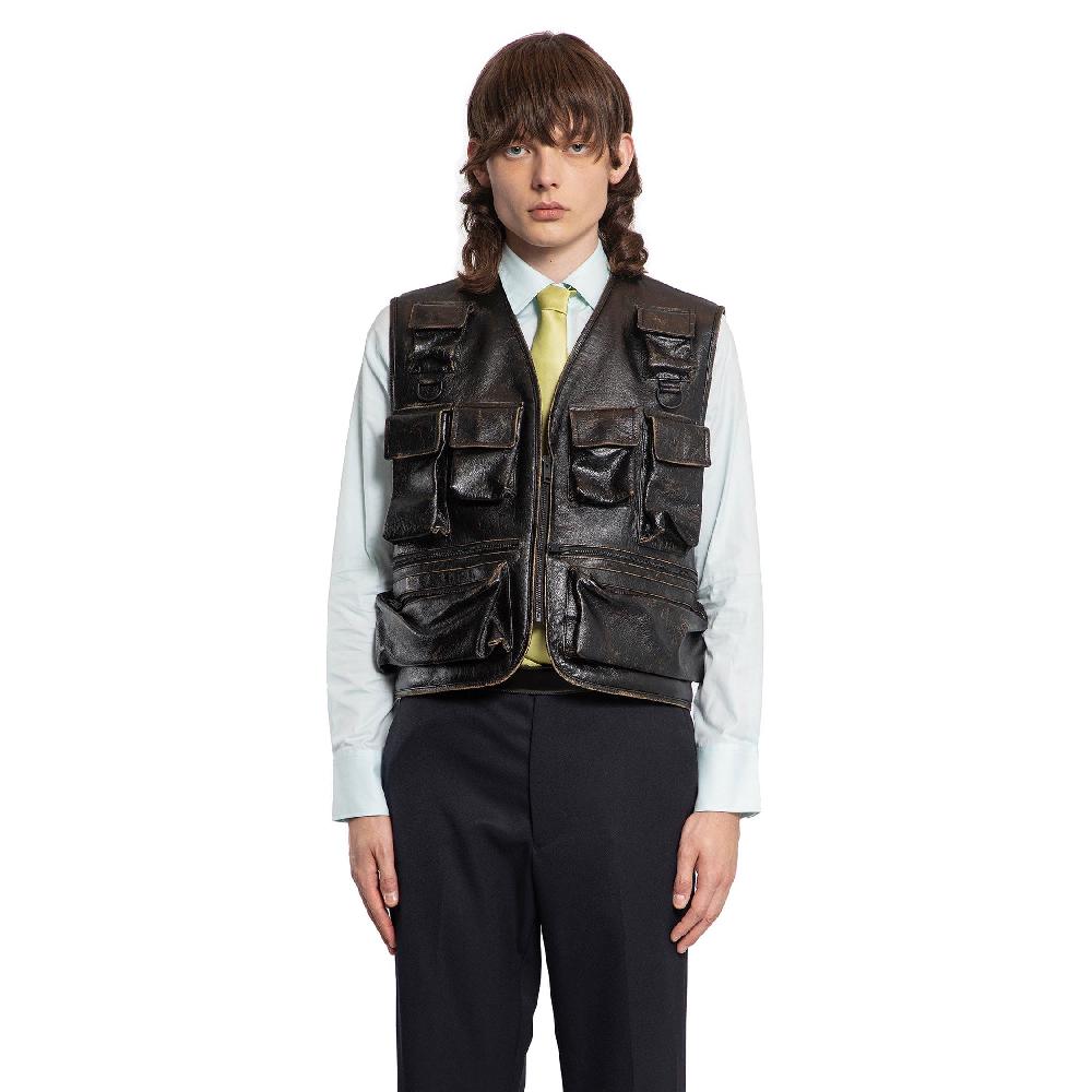 Antonioli PRADA MAN BLACK VESTS