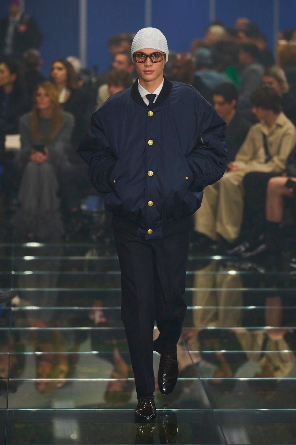 Antonioli PRADA MAN BLUE JACKETS