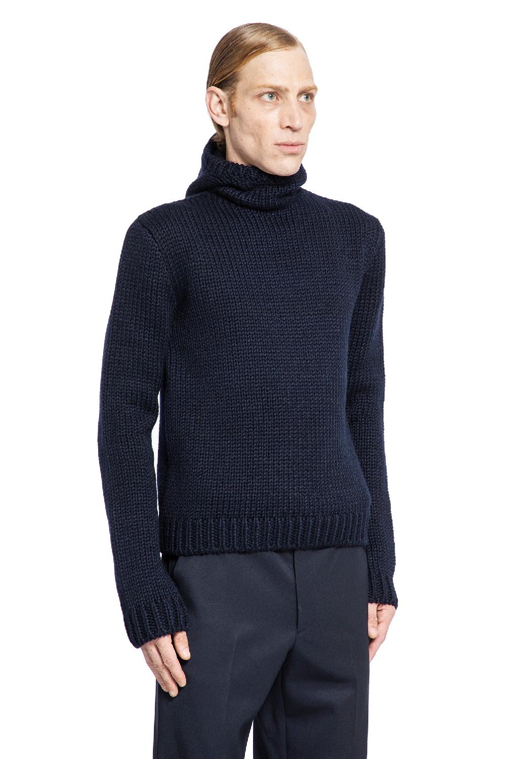 Antonioli PRADA MAN BLUE KNITWEAR