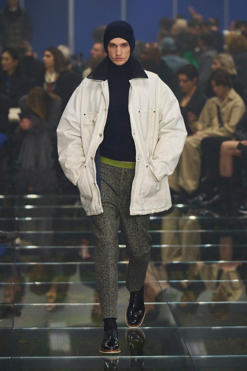 Antonioli PRADA MAN BLUE KNITWEAR