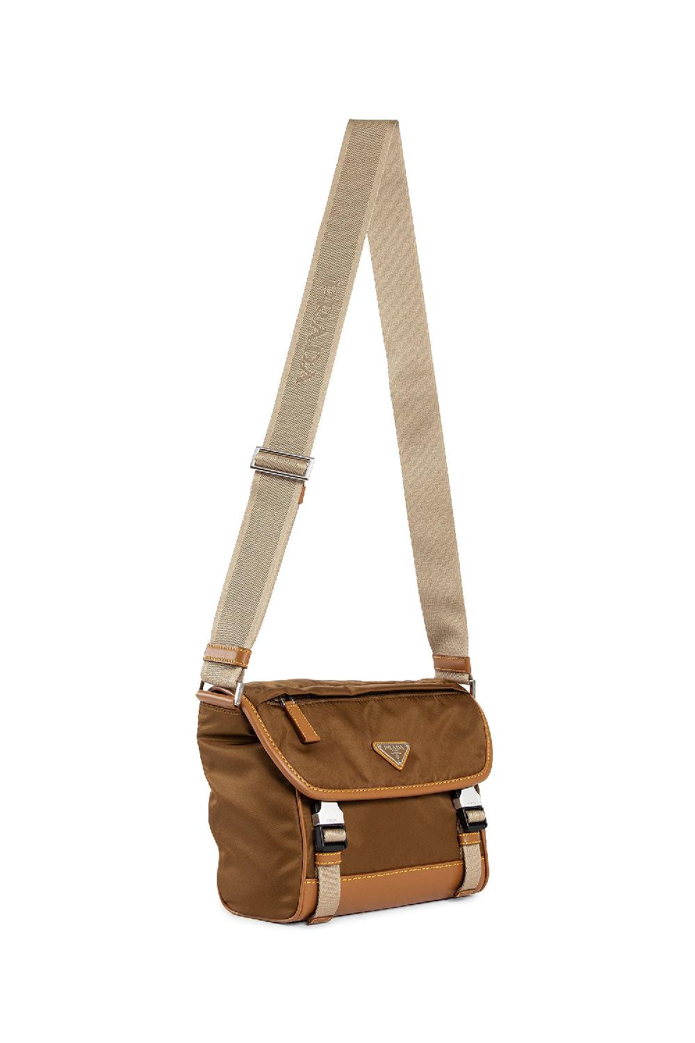 Antonioli PRADA MAN BROWN SHOULDER BAGS