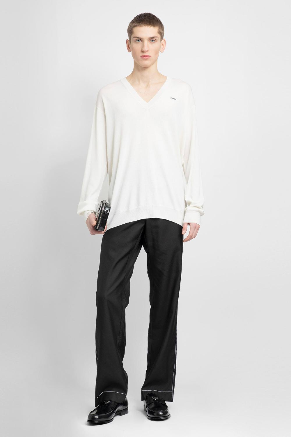 Antonioli PRADA MAN WHITE KNITWEAR