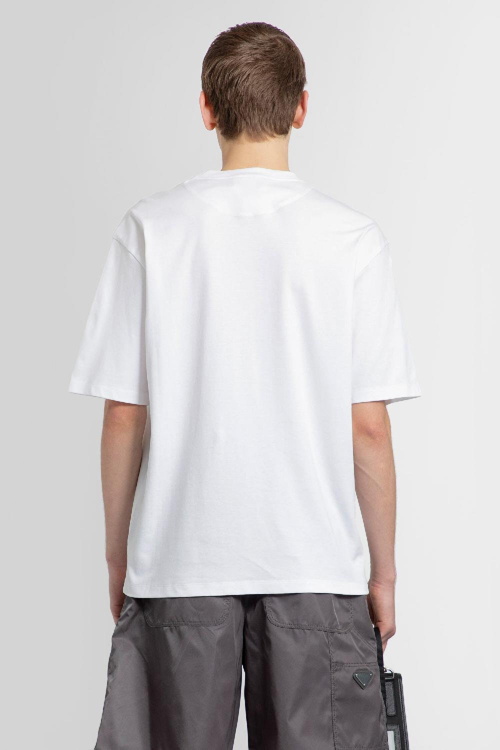 Antonioli PRADA MAN WHITE T-SHIRTS & TANK TOPS
