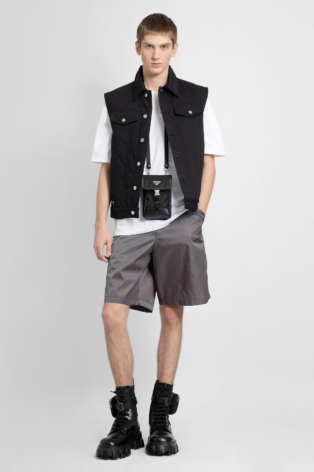Antonioli PRADA MAN WHITE T-SHIRTS & TANK TOPS
