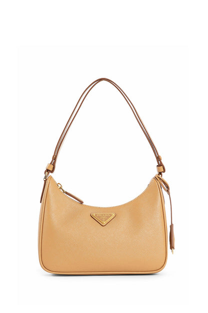 Antonioli PRADA WOMAN BEIGE SHOULDER BAGS