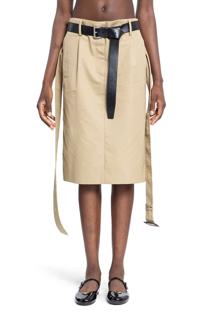 Antonioli PRADA WOMAN BEIGE SKIRTS