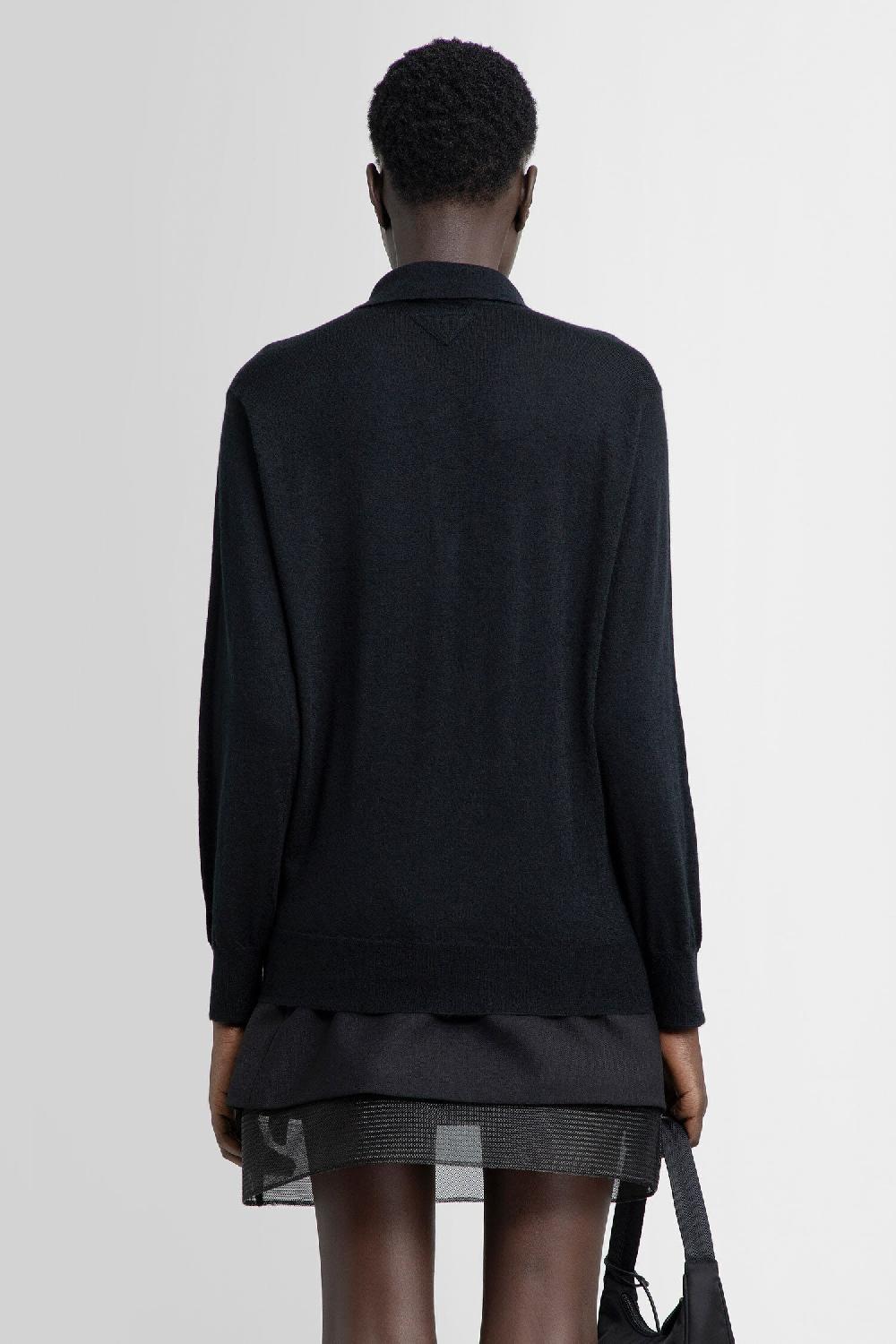 Antonioli PRADA WOMAN BLACK KNITWEAR