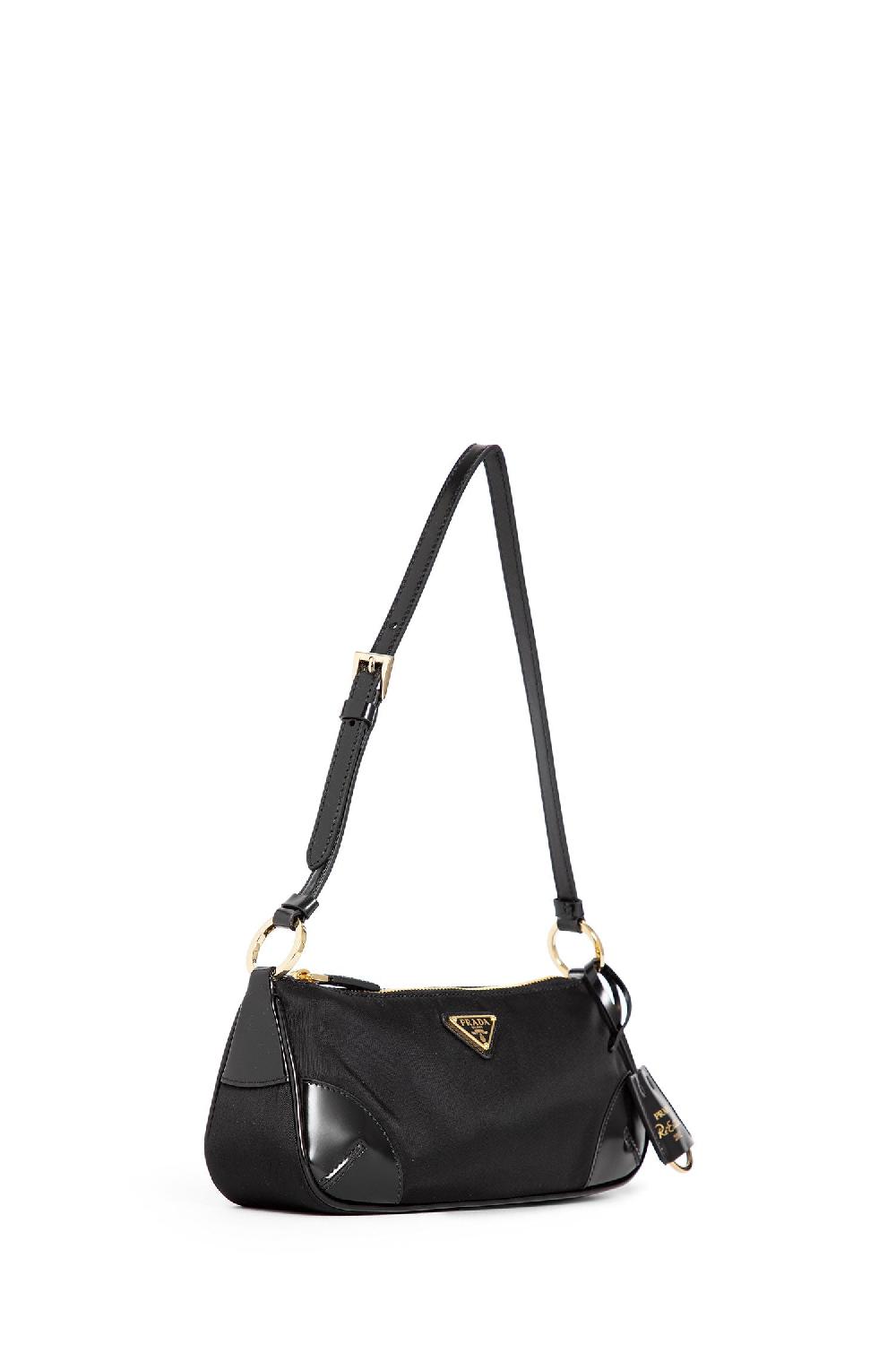 Antonioli PRADA WOMAN BLACK SHOULDER BAGS