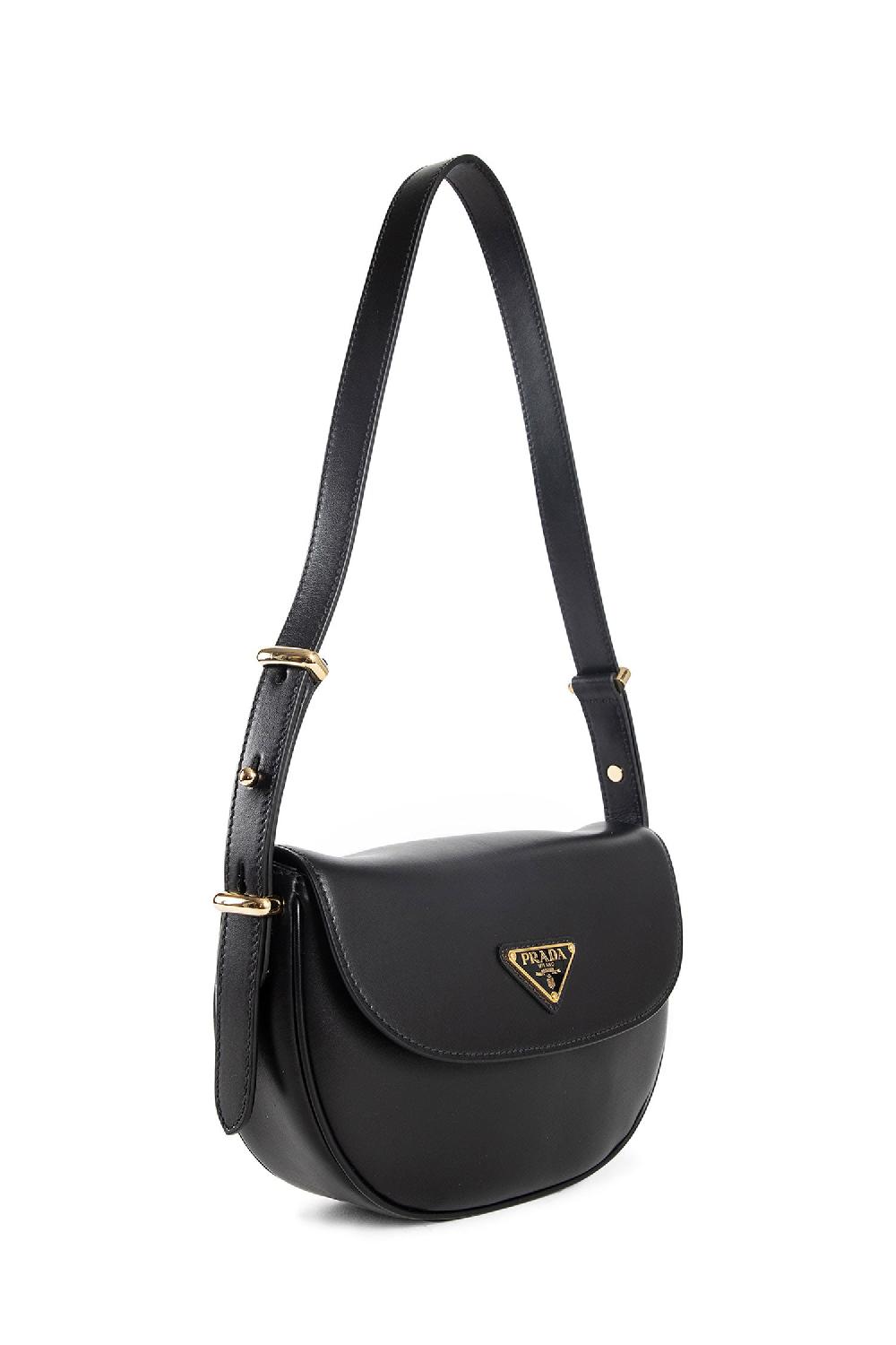 Antonioli PRADA WOMAN BLACK SHOULDER BAGS