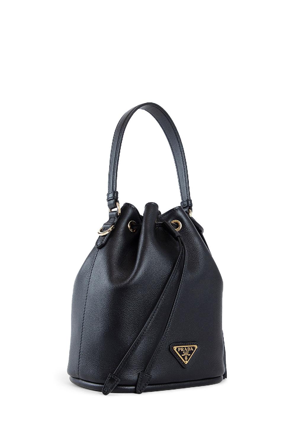 Antonioli PRADA WOMAN BLACK SHOULDER BAGS