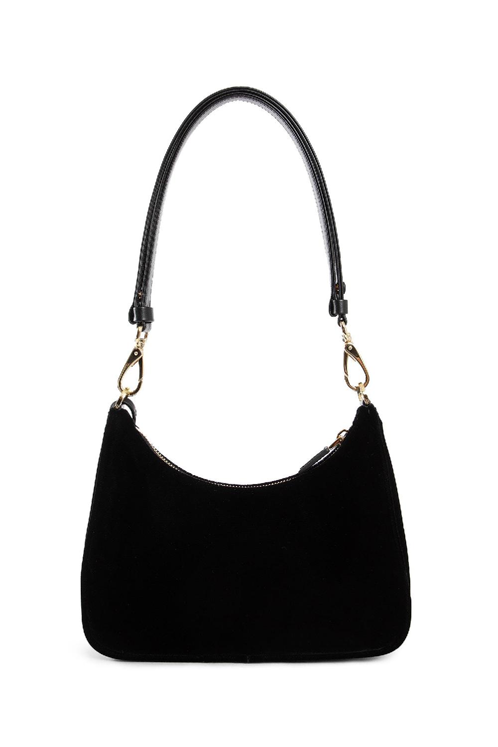 Antonioli PRADA WOMAN BLACK SHOULDER BAGS