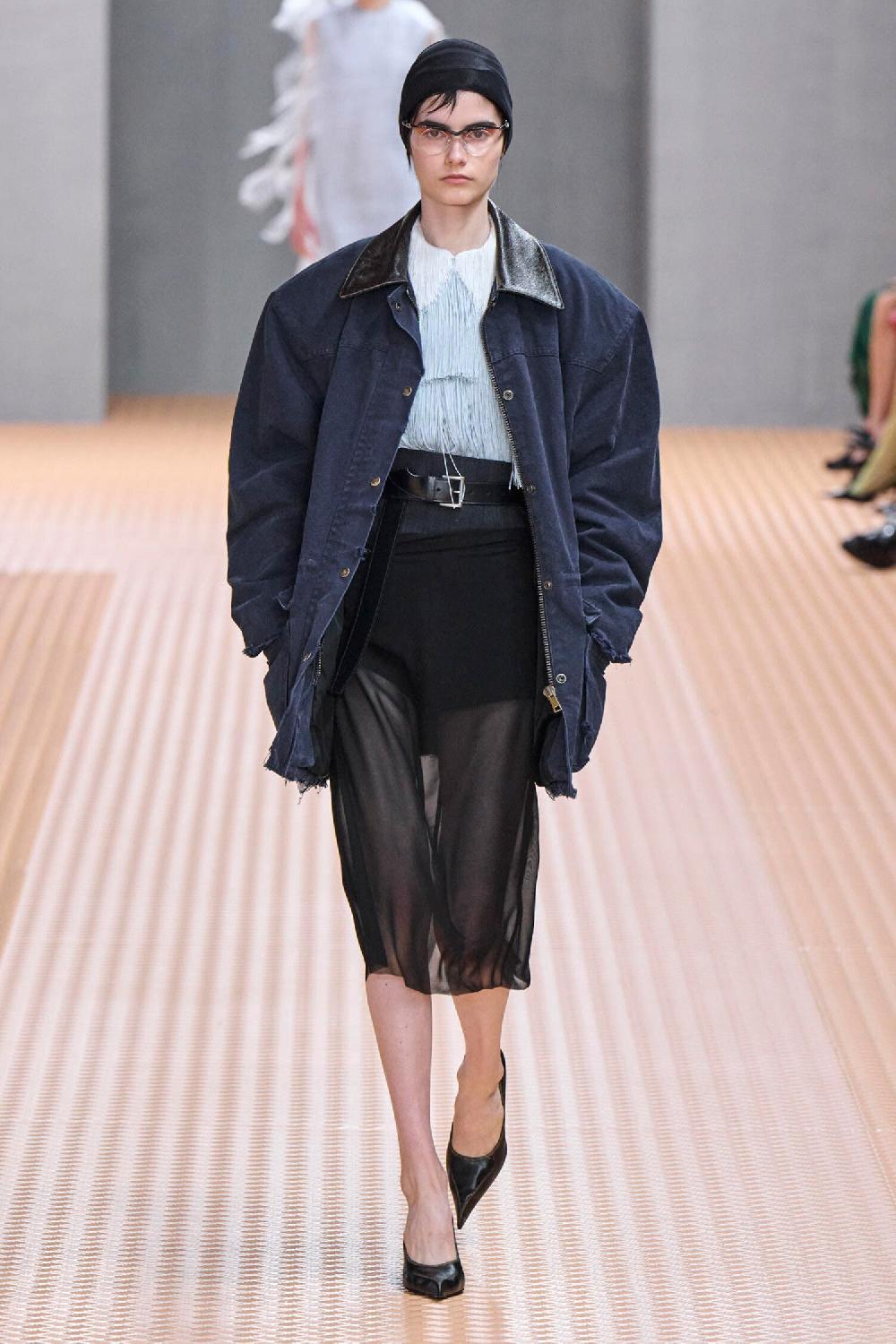 Antonioli PRADA WOMAN BLACK SKIRTS