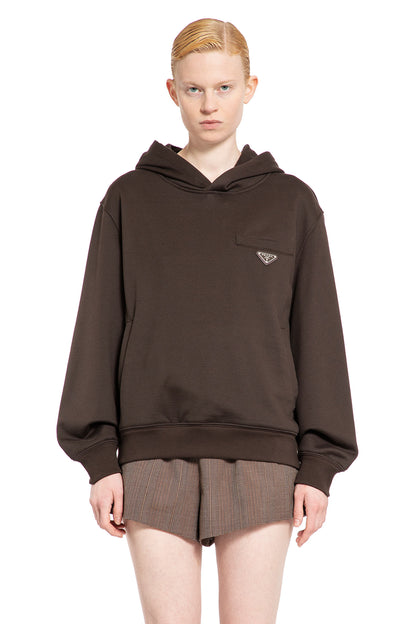 Antonioli PRADA WOMAN BLACK SWEATSHIRTS