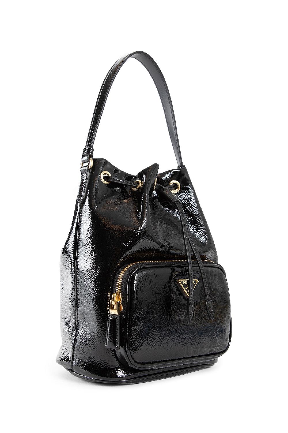 Antonioli PRADA WOMAN BLACK TOP HANDLE BAGS