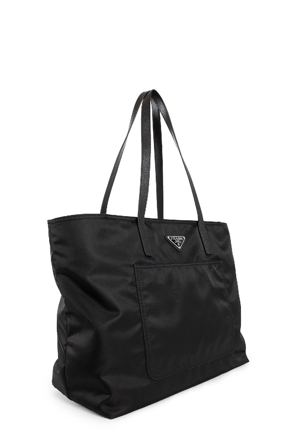 Antonioli PRADA WOMAN BLACK TOTE BAGS