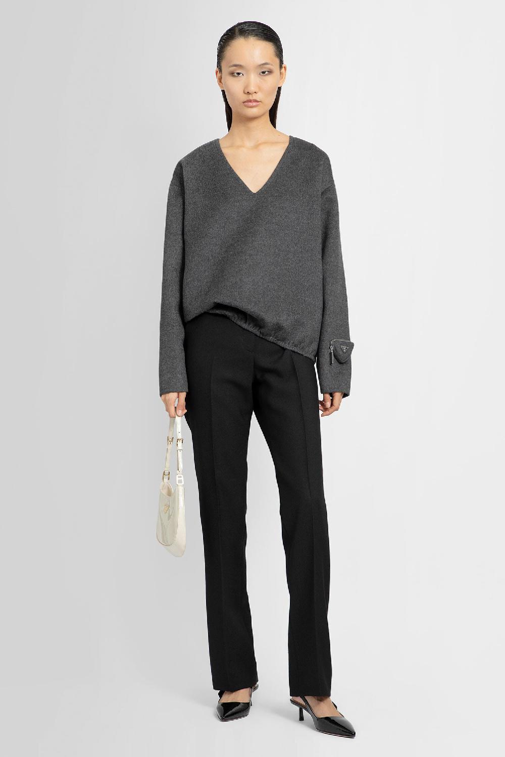 Antonioli PRADA WOMAN BLACK TROUSERS