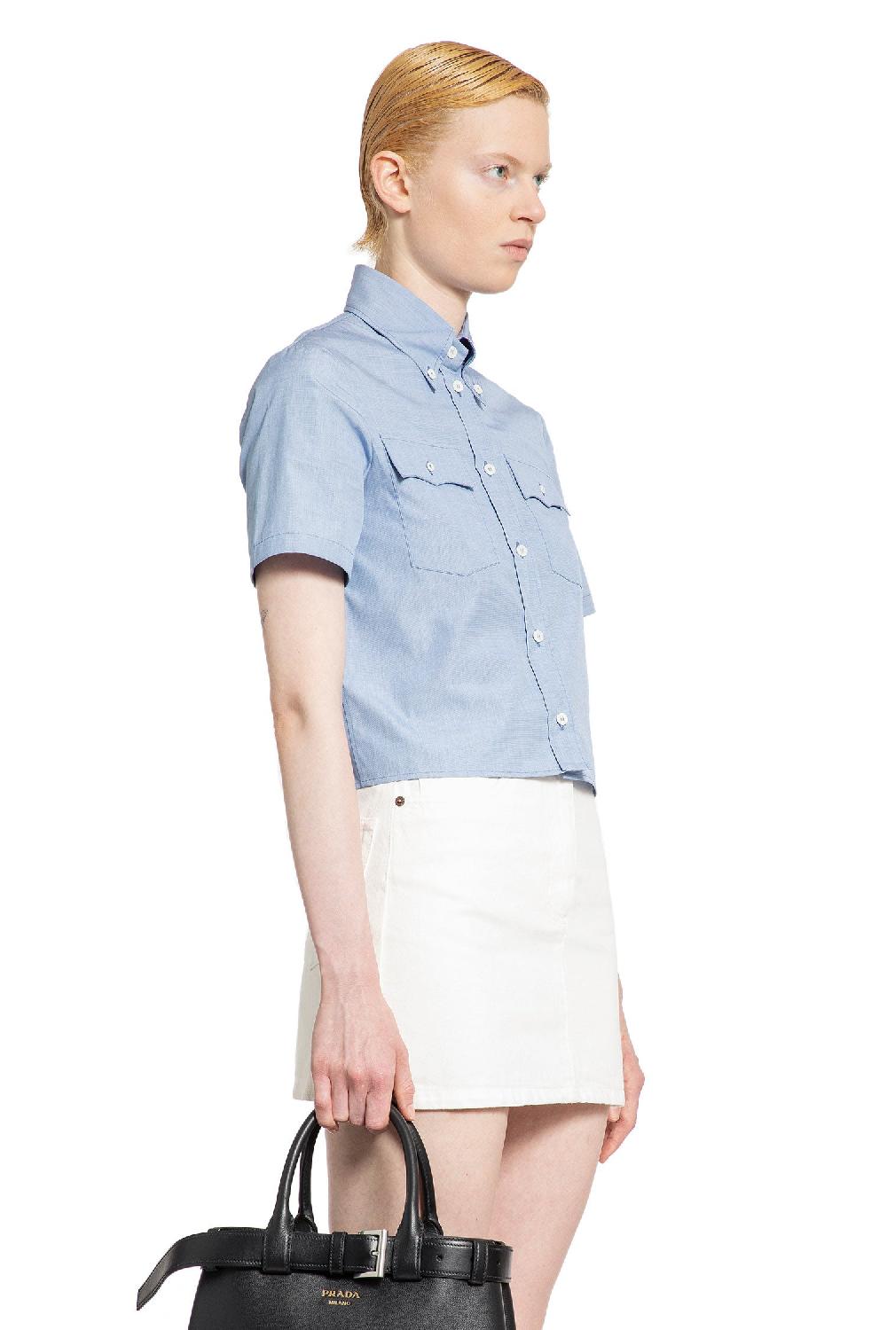 Antonioli PRADA WOMAN BLUE SHIRTS