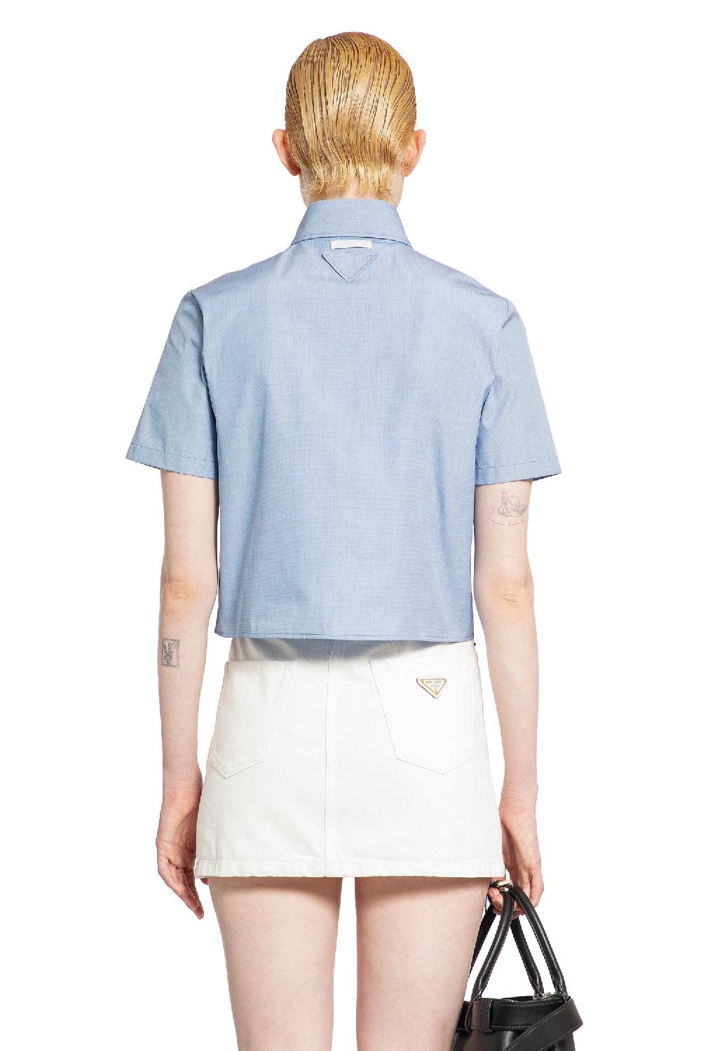 Antonioli PRADA WOMAN BLUE SHIRTS
