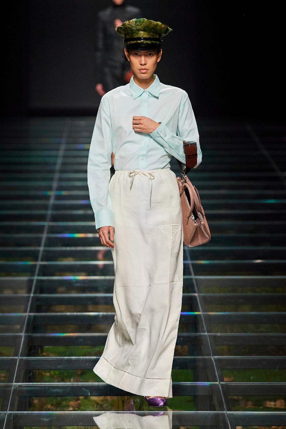 Antonioli PRADA WOMAN BLUE SHIRTS