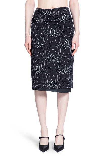 Antonioli PRADA WOMAN BLUE SKIRTS