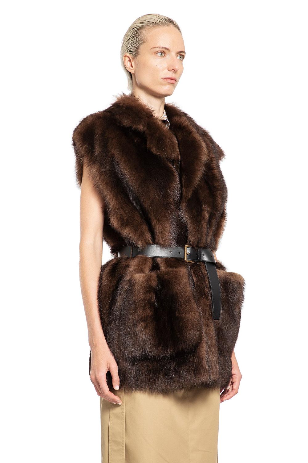 Antonioli PRADA WOMAN BROWN JACKETS