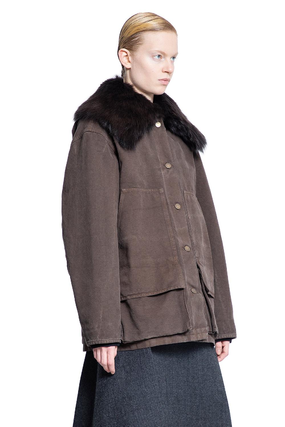 Antonioli PRADA WOMAN BROWN JACKETS