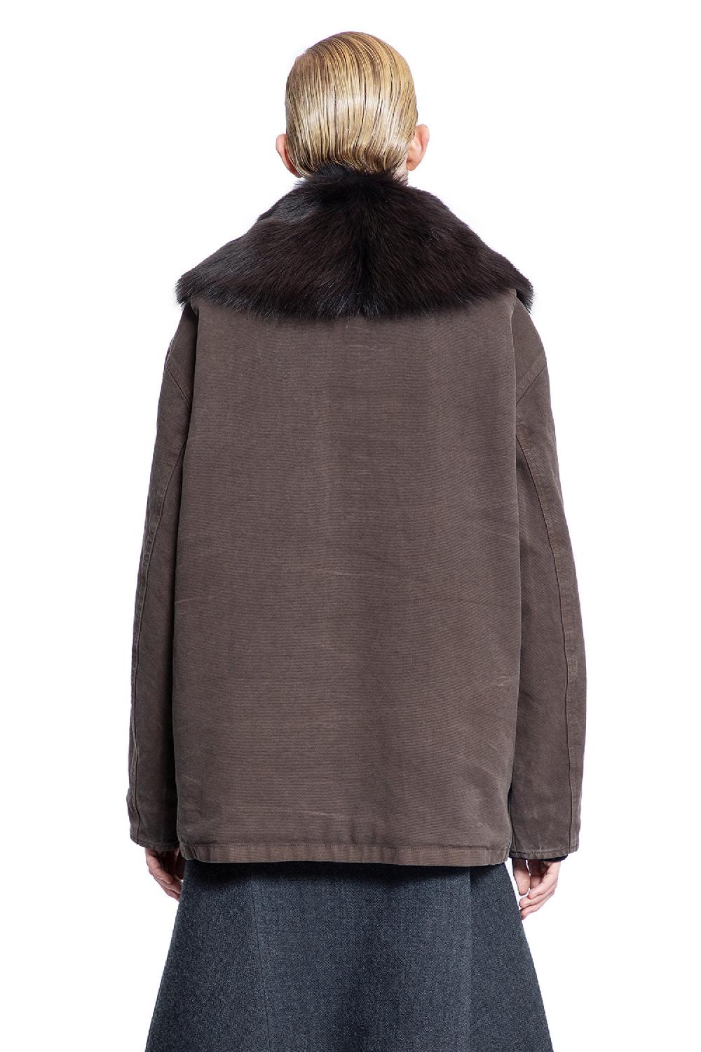 Antonioli PRADA WOMAN BROWN JACKETS
