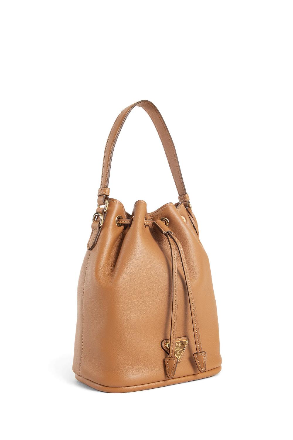 Antonioli PRADA WOMAN BROWN SHOULDER BAGS