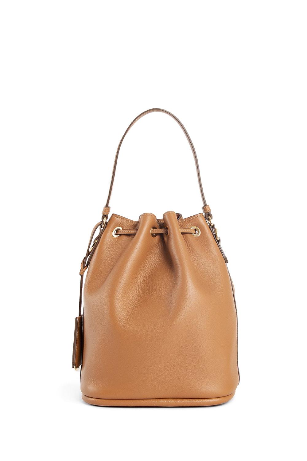Antonioli PRADA WOMAN BROWN SHOULDER BAGS