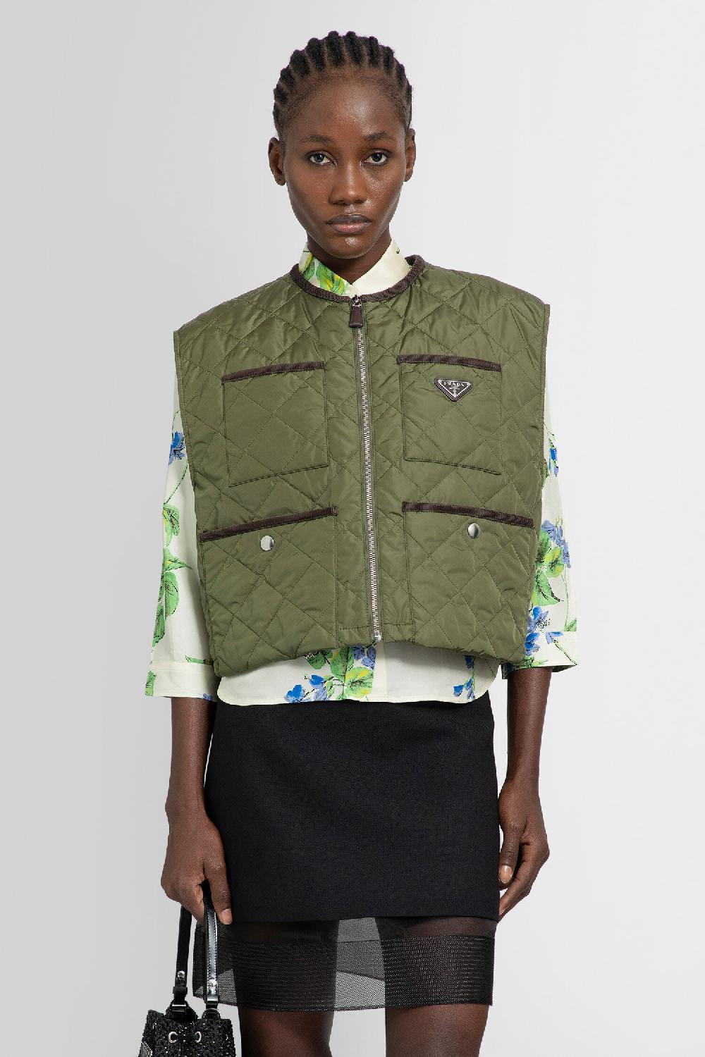 Antonioli PRADA WOMAN GREEN VESTS