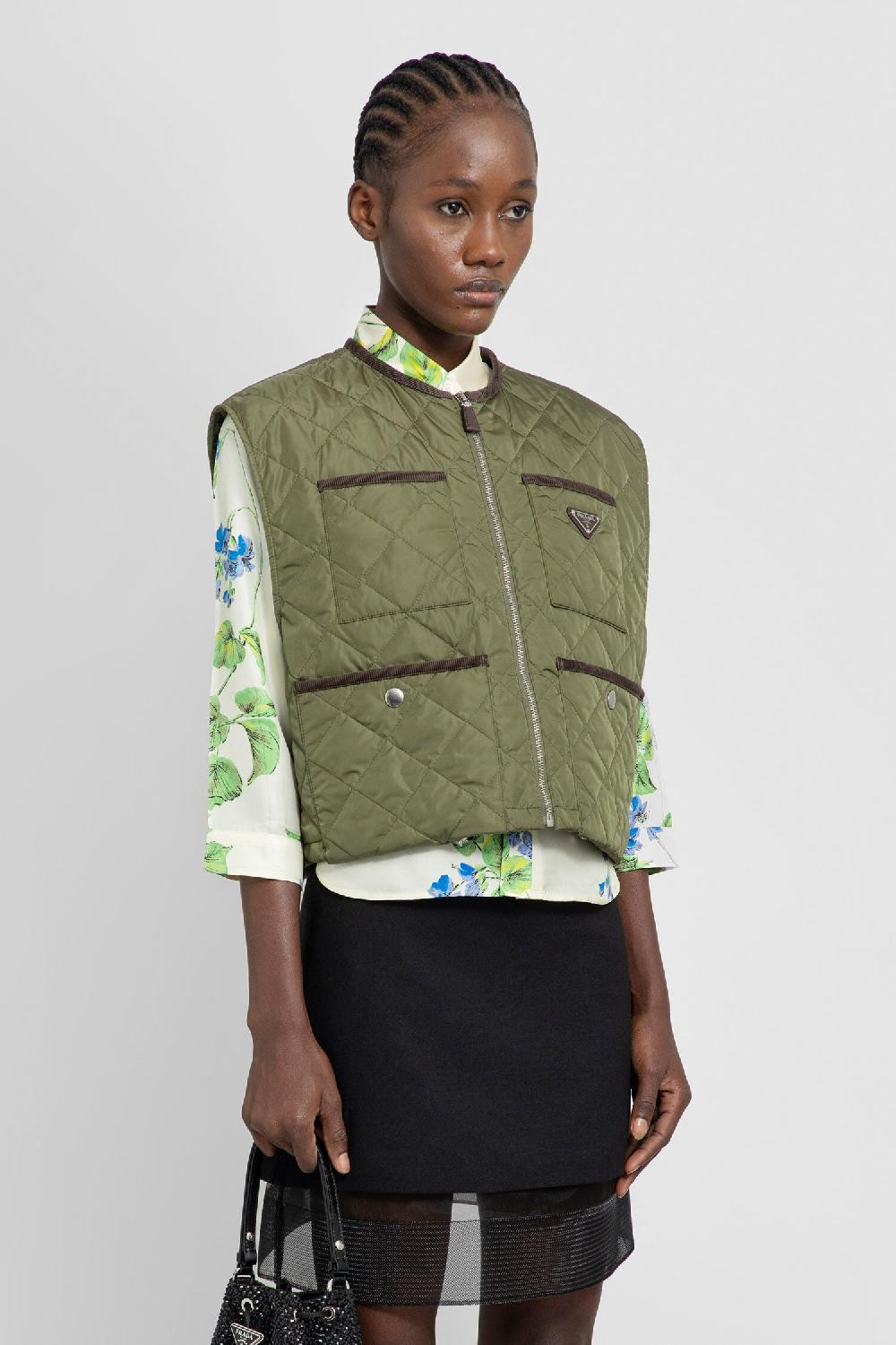Antonioli PRADA WOMAN GREEN VESTS