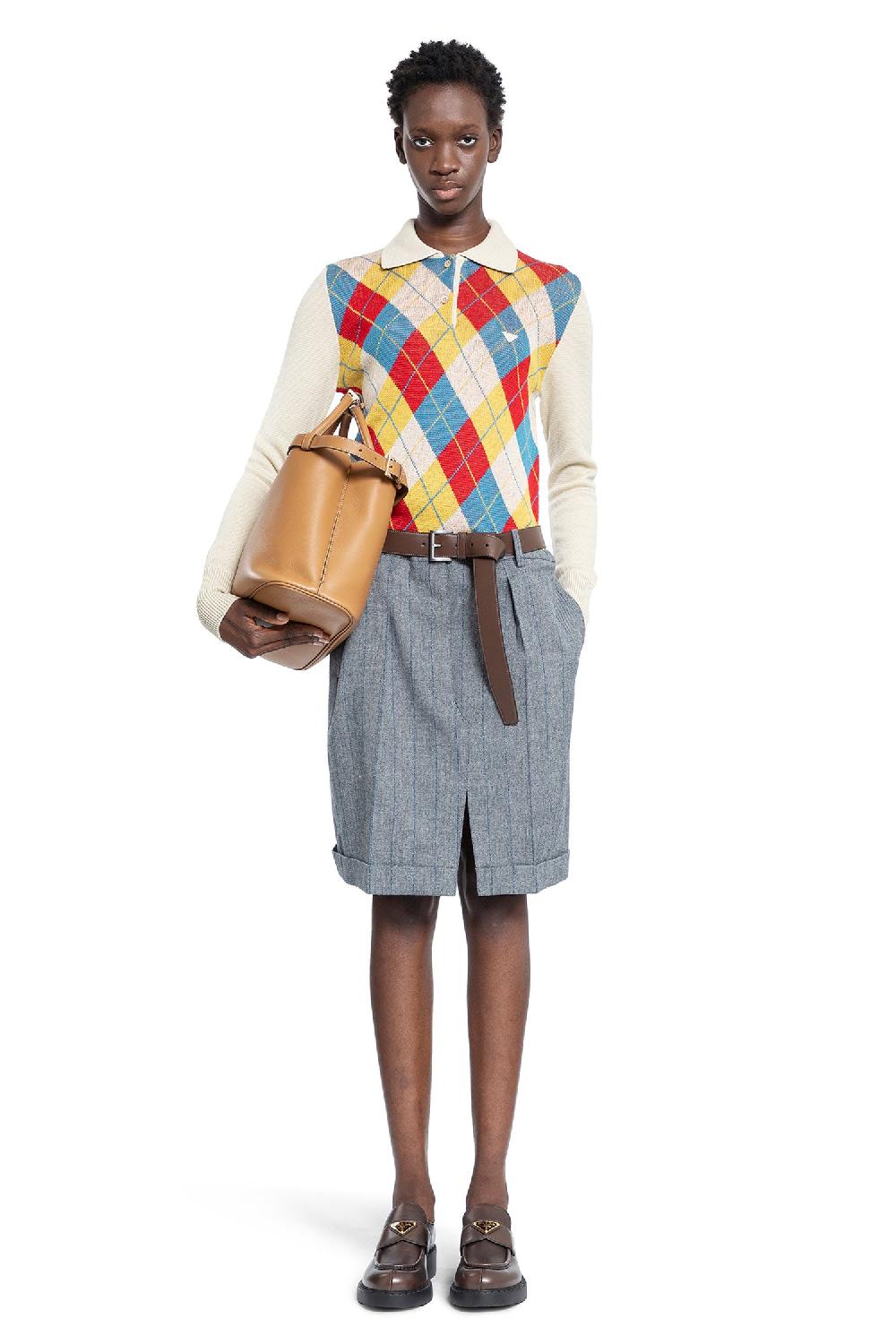 Antonioli PRADA WOMAN GREY SKIRTS