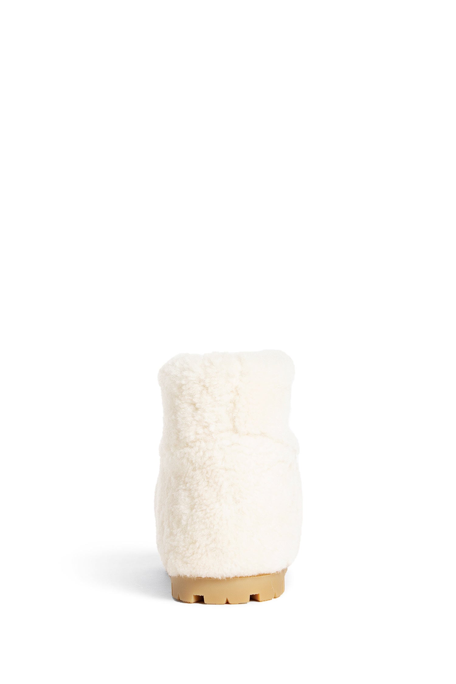 Antonioli PRADA WOMAN OFF-WHITE BOOTS