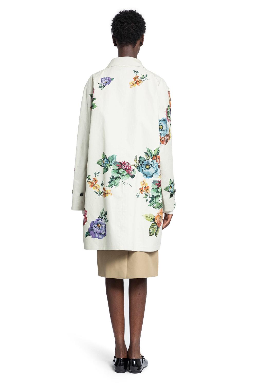 Antonioli PRADA WOMAN OFF-WHITE COATS