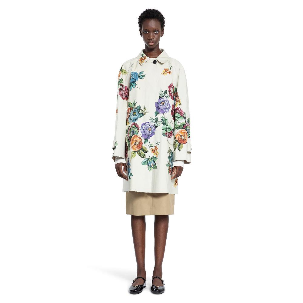 Antonioli PRADA WOMAN OFF-WHITE COATS