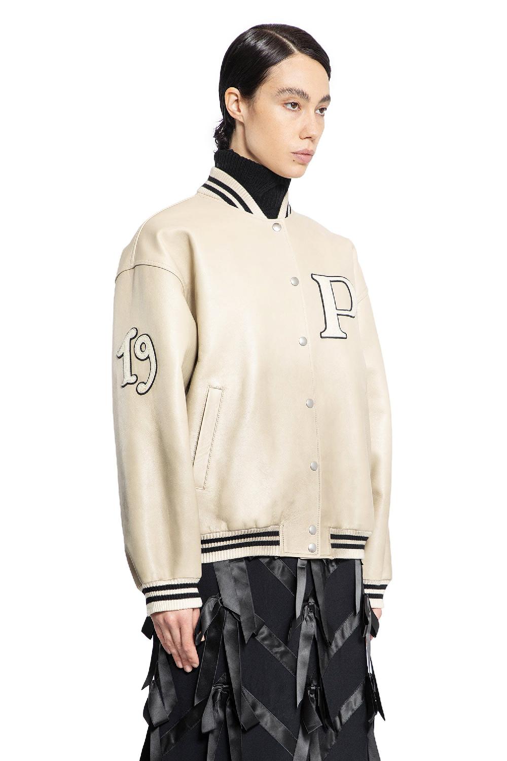 Antonioli PRADA WOMAN OFF-WHITE JACKETS