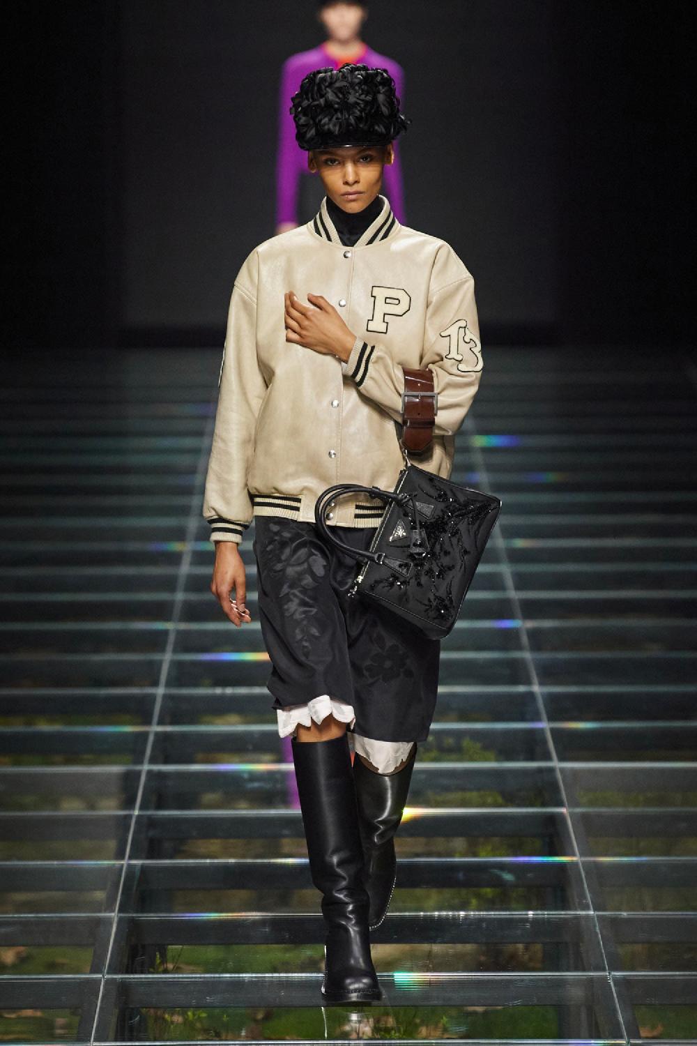 Antonioli PRADA WOMAN OFF-WHITE JACKETS