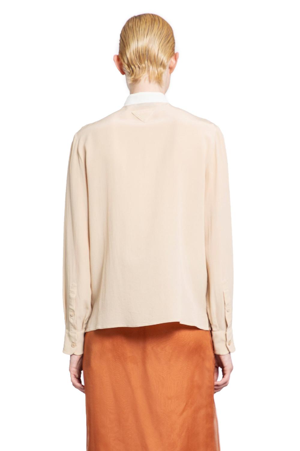 Antonioli PRADA WOMAN OFF-WHITE SHIRTS