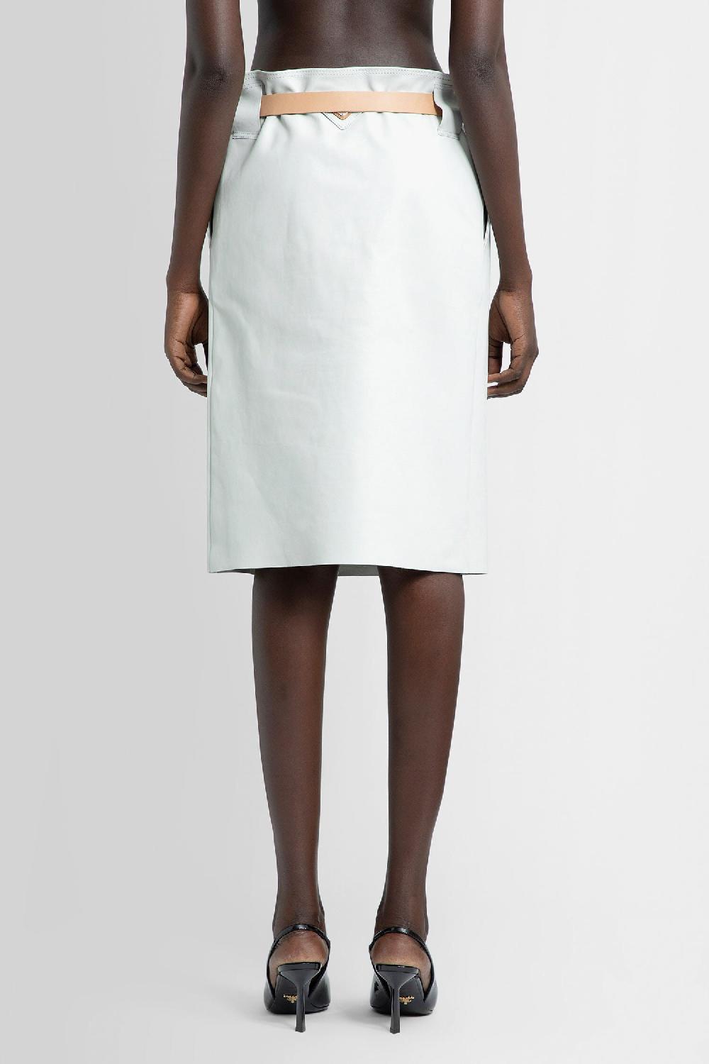 Antonioli PRADA WOMAN OFF-WHITE SKIRTS