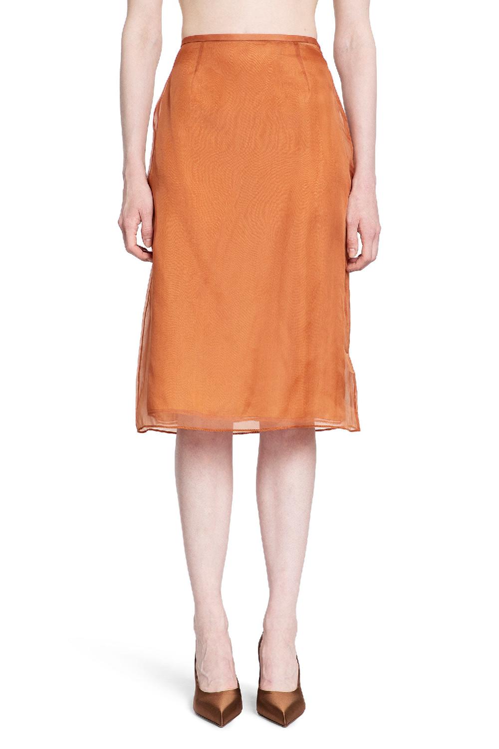 Antonioli PRADA WOMAN ORANGE SKIRTS