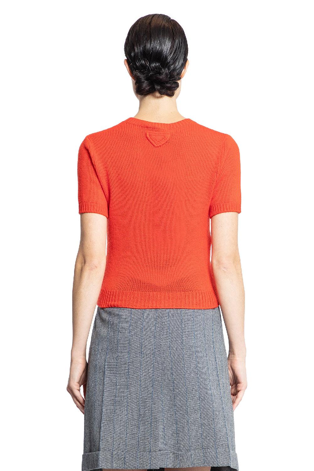 Antonioli PRADA WOMAN RED KNITWEAR
