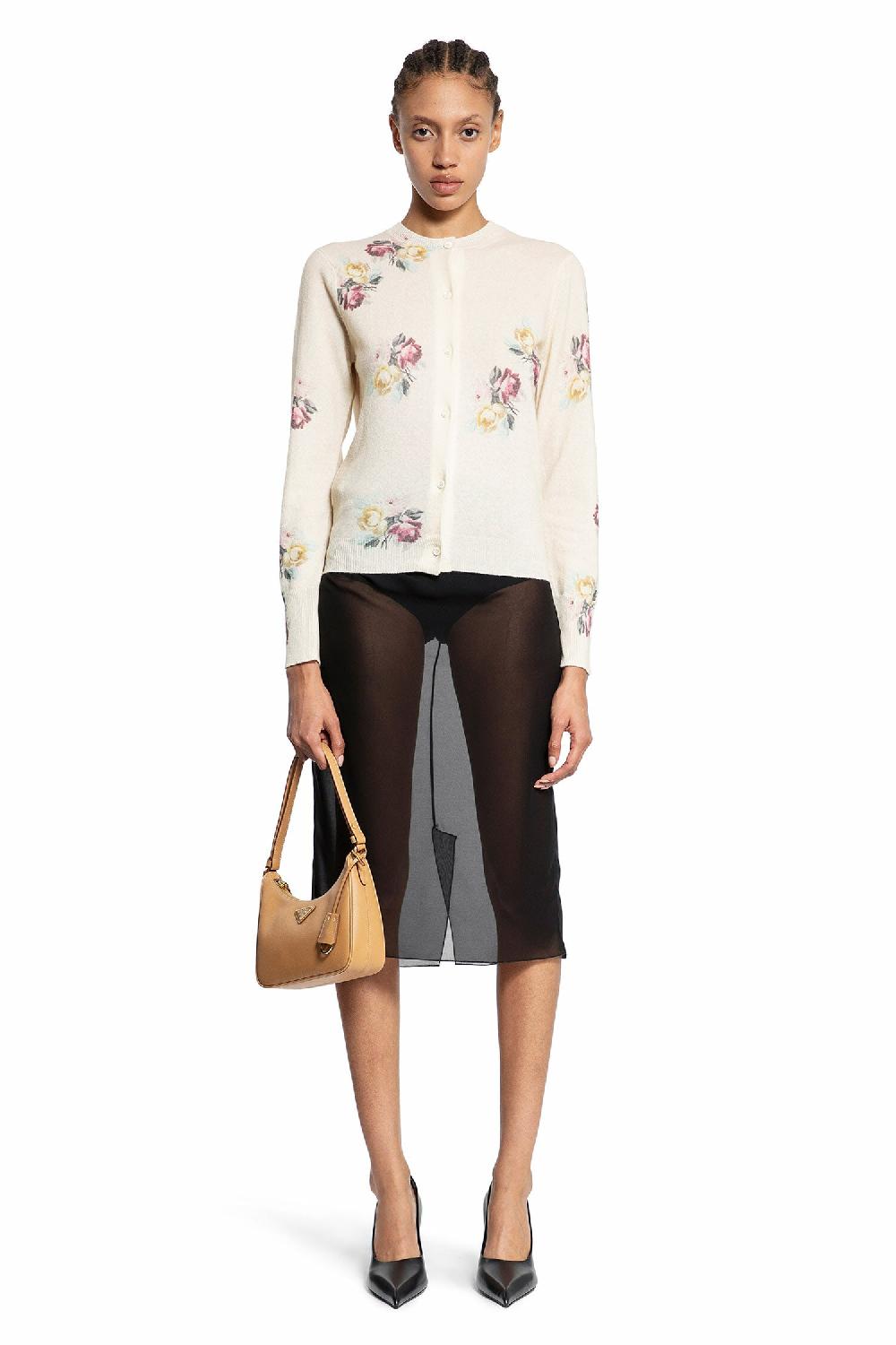 Antonioli PRADA WOMAN WHITE KNITWEAR