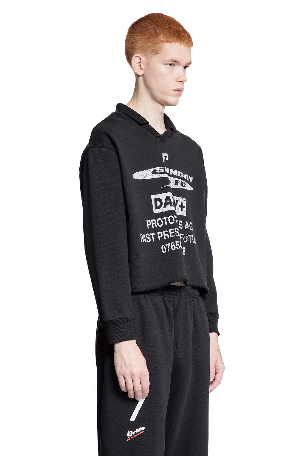 Antonioli PROTOTYPES MAN BLACK SWEATSHIRTS