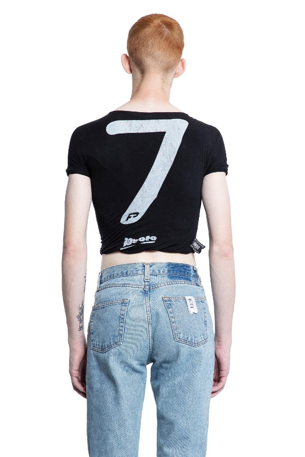 Antonioli PROTOTYPES MAN BLACK T-SHIRTS & TANK TOPS