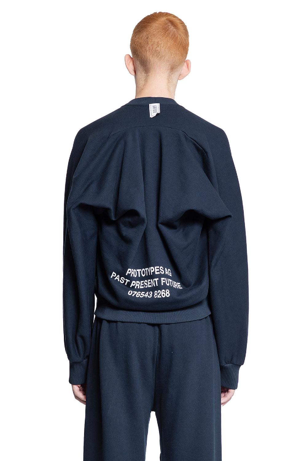 Antonioli PROTOTYPES MAN BLUE SWEATSHIRTS