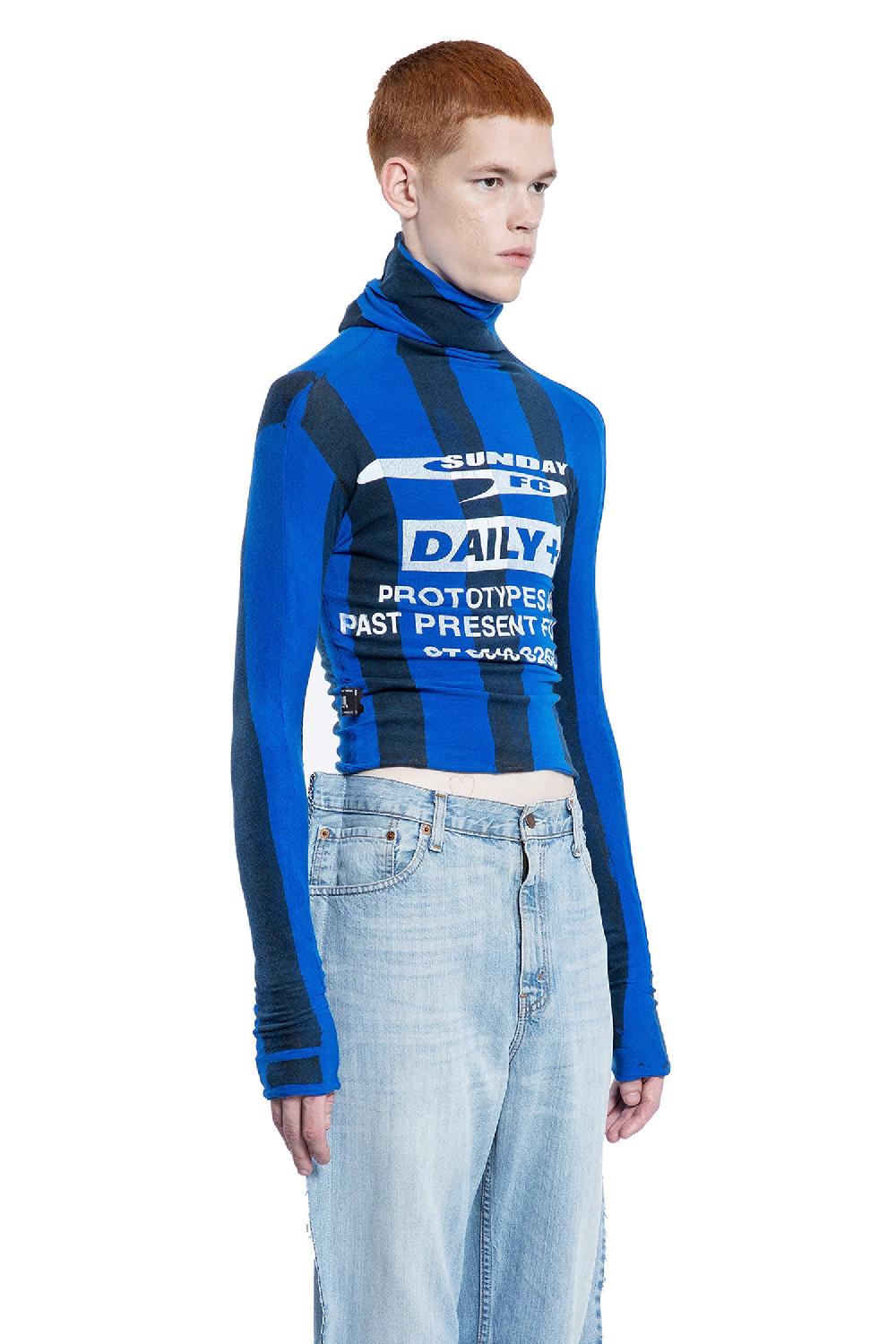 Antonioli PROTOTYPES MAN BLUE T-SHIRTS & TANK TOPS