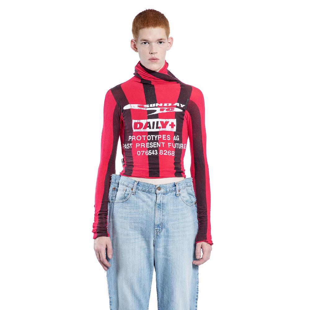 Antonioli PROTOTYPES MAN RED T-SHIRTS & TANK TOPS