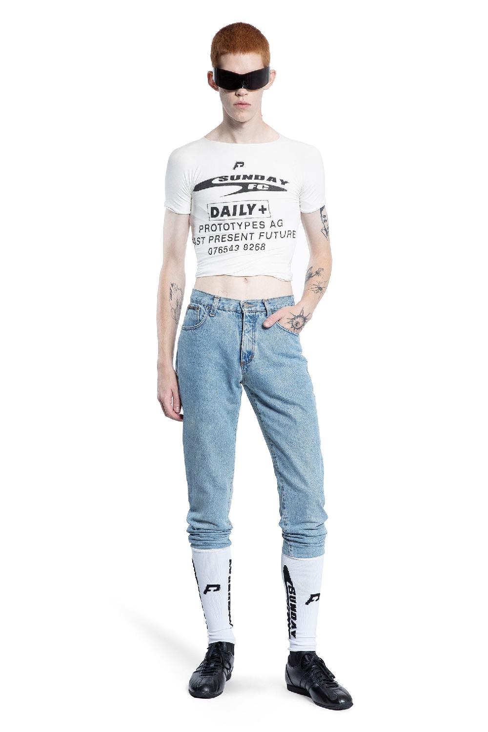 Antonioli PROTOTYPES MAN WHITE T-SHIRTS & TANK TOPS